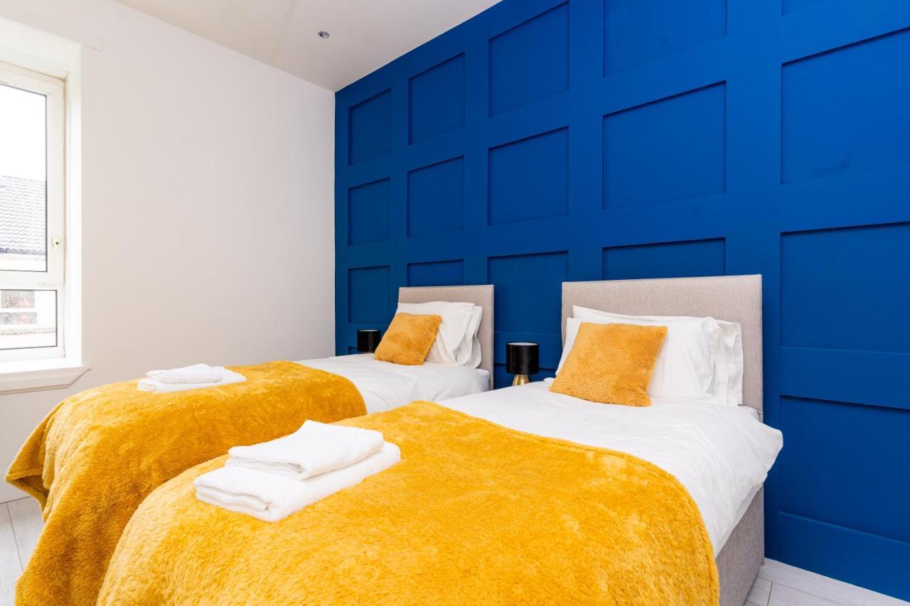 Cheerful 2 Bedroom Homely Apartment, Sleeps 6 Guest Comfy, 3X Double Bed, Parking, Free Wifi, Suitable For Business, Leisure Guest,Glasgow, Glasgow West End, Near City Centre Exteriér fotografie